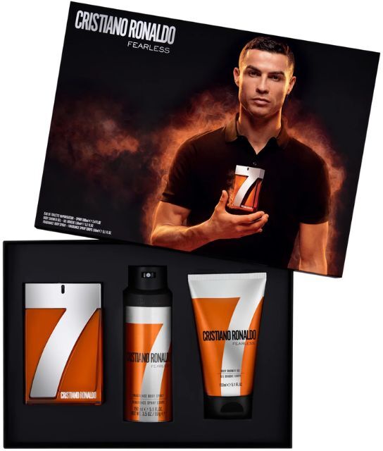 Cristiano Ronaldo CR7 Fearless 100ml 3pc Giftset