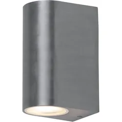 Außen Leuchte dimmbar Wand Lampe Fernbedienung Up Down Strahler im Set inklusive RGB LED Leuchtmittel