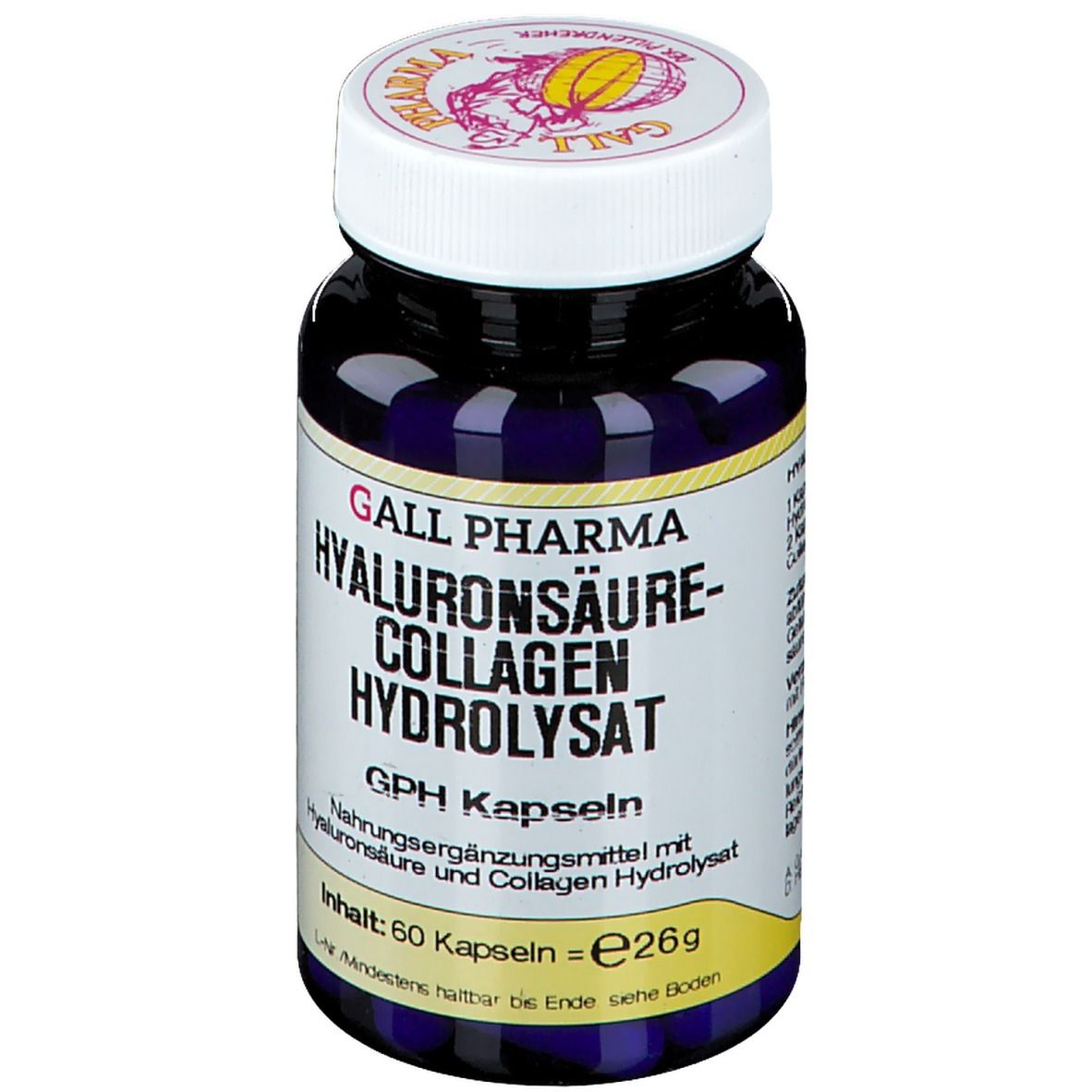 Hyaluronsäure-Collagen Hydrolysat GPH Kapseln 60 St