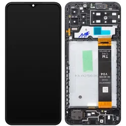 Samsung Display Unit für Galaxy A13 A135, Schwarz (Display), Mobilgerät Ersatzteile, Schwarz