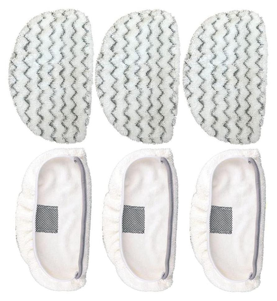 Dripio 6-delige set microvezel-stoomreinigingspads voor Bissell PowerFresh