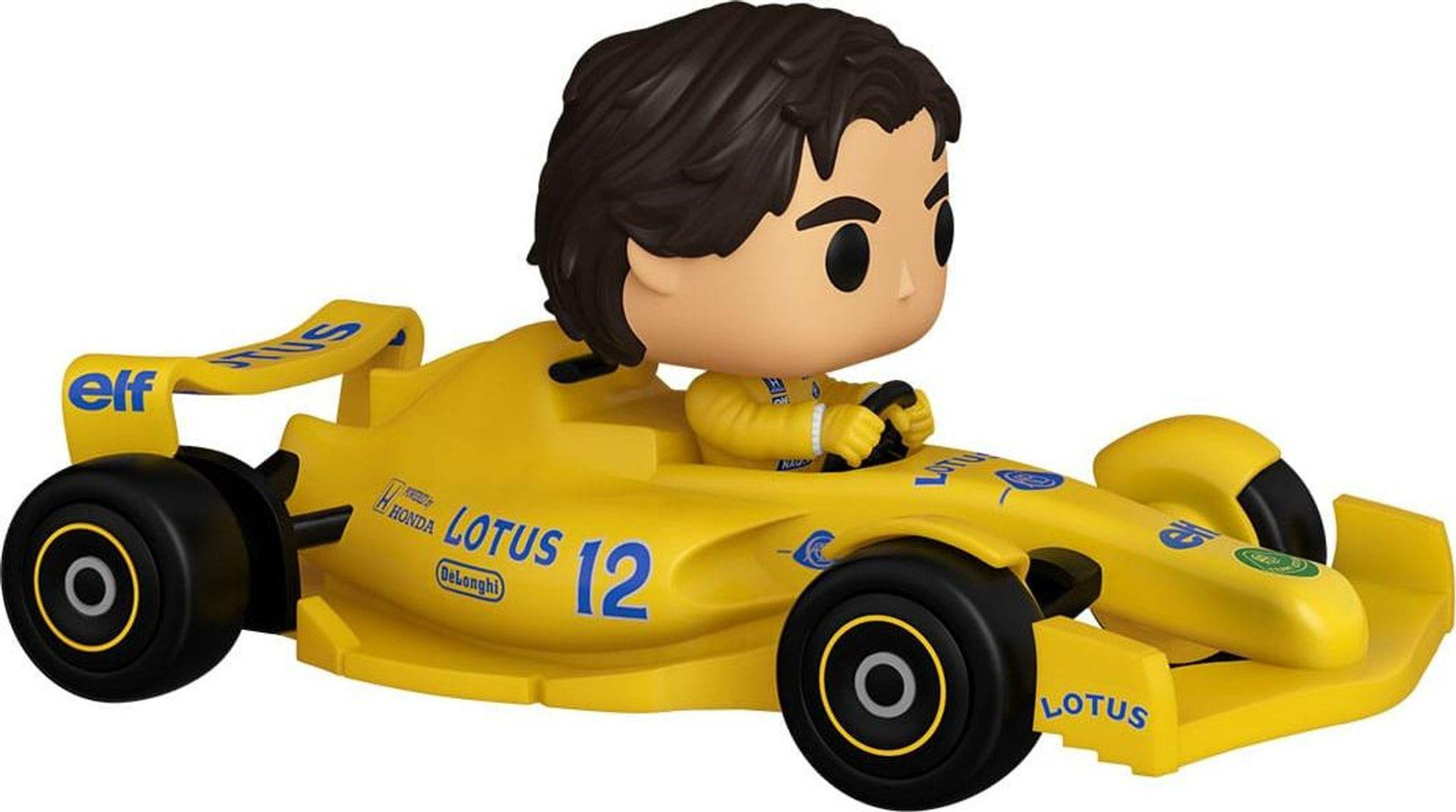 Funko POP! Rides Super Deluxe Lotus Ayrton Senna figuur met Formule 1 raceauto
