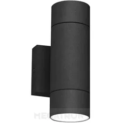 Megatron Außenwandleuchte RUNO Up&Down, Rund, IP54, 2x GU10 max. 35W, Anthrazit MT69045