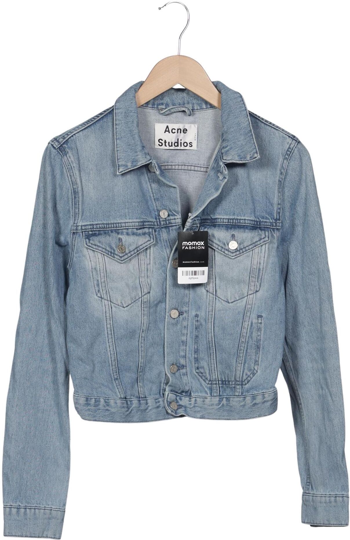 Acne Studios Herren Jacke, Hellblau, Gr. XS, Baumwolle - Second Hand