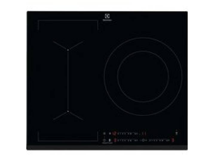 Plaque Induction 3 foyers Bridge ELECTROLUX LIV633 Noir