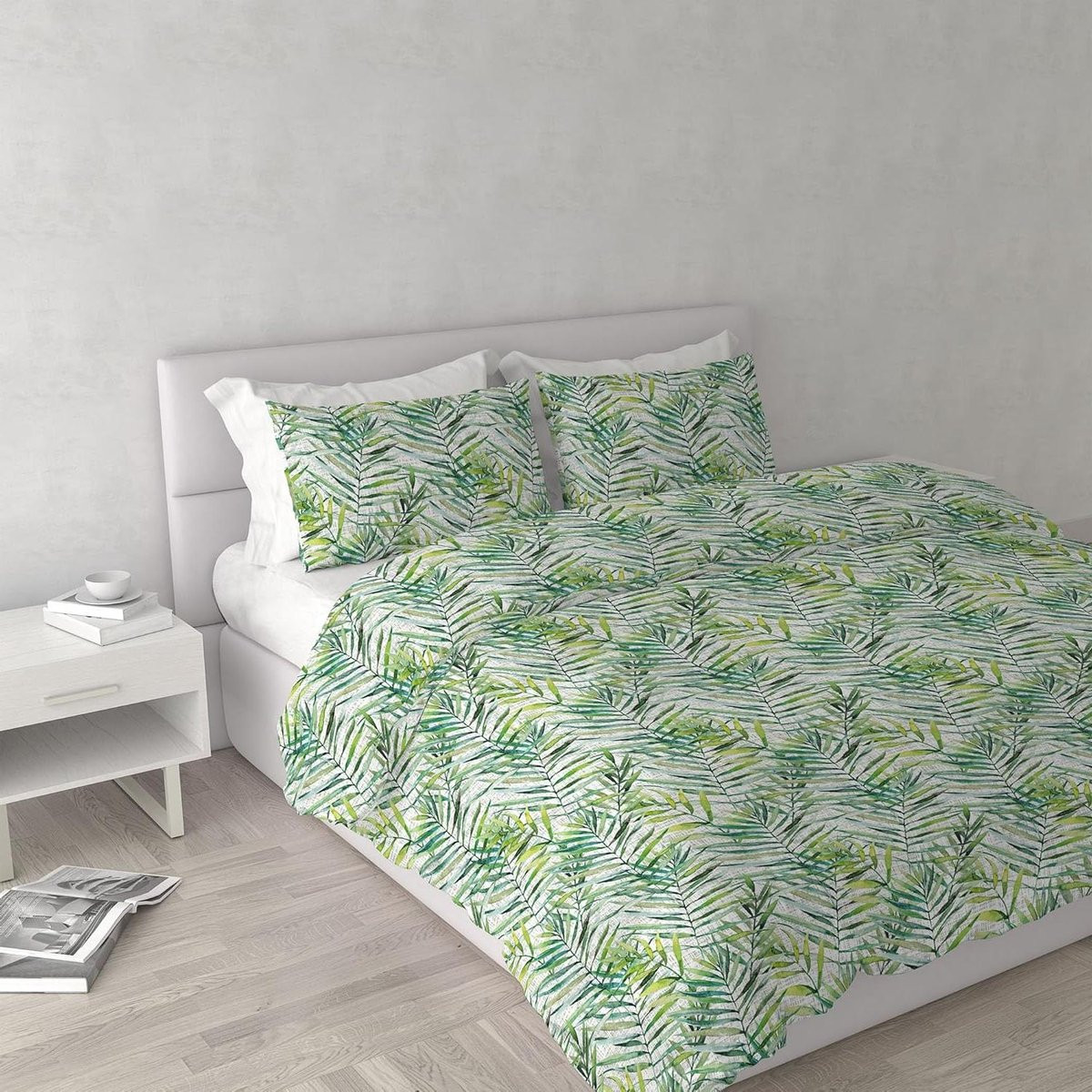 Honolulu Dekbedovertrek Set met Kussenslopen - Zachte Fluweelachtige Microvezel - 200 x 220 cm
