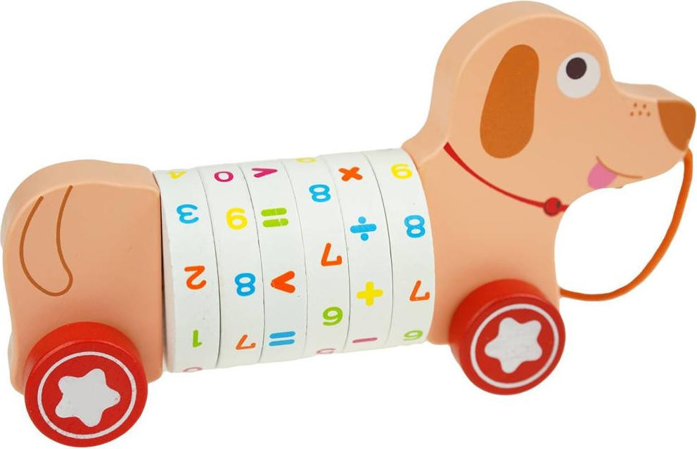 KinderSafe Houten leerpuzzel 2-in-1 vermenigvuldigingen