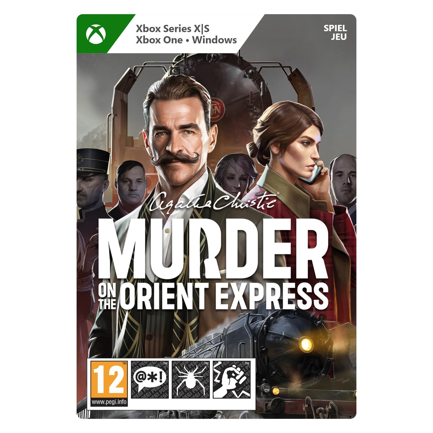 Microsoft Xbox Agatha Christie - Murder on the Orient Express Download Code (PC, Xbox One S, Xbox One X, Xbox Series S, Xbox Series X) (G3Q-02344)