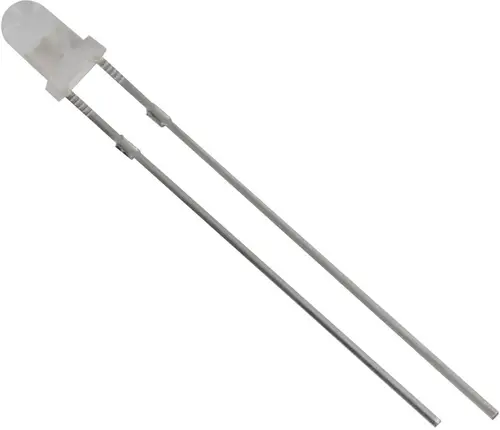 HuiYuan 3034W2D-ESB-C LED bedrahtet Weiß Rund 3mm 3500 mcd 60° 20mA 3.1V