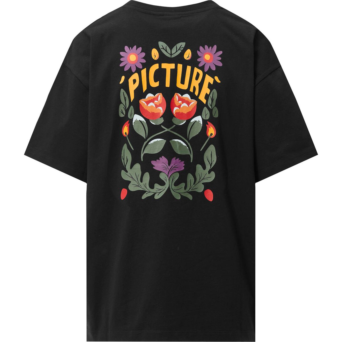 Picture Caryna Tee (A) L WTS0636ABlackL