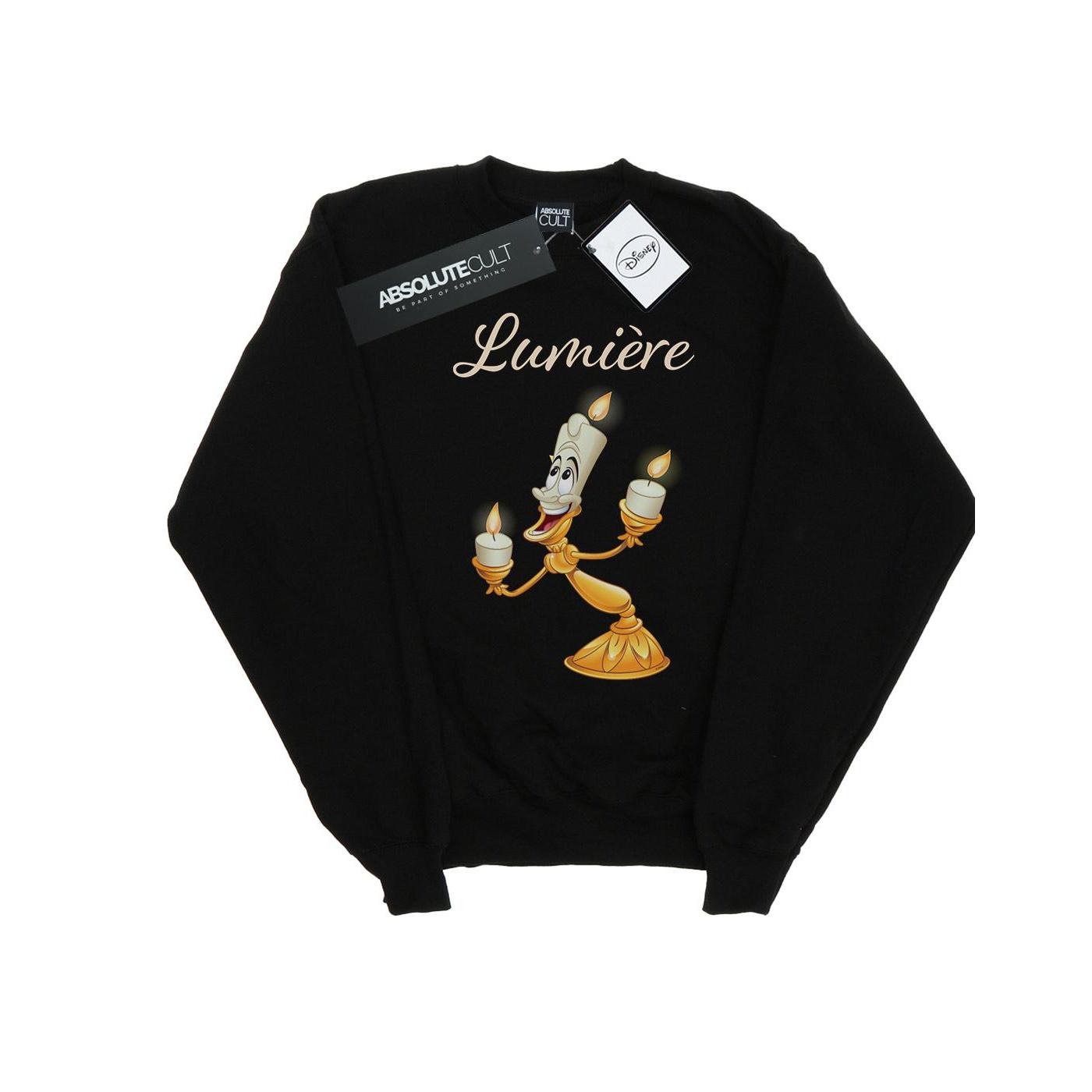 Disney Dames/Dames Beauty And The Beast Be Our Guest Sweatshirt (Zwart)