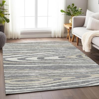 Addison Rugs Premium Washable Super Soft Contemporary Grain Mayfield Rug