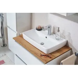 Pelipal Aufsatz-Waschbecken Quick 360 Keramik Weiß