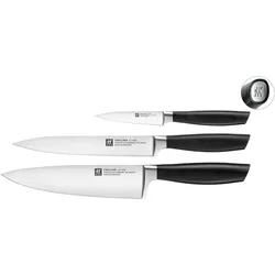 Zwilling All Star Messerset, 3-tlg Kunststoff, Küchenmesser, Silber
