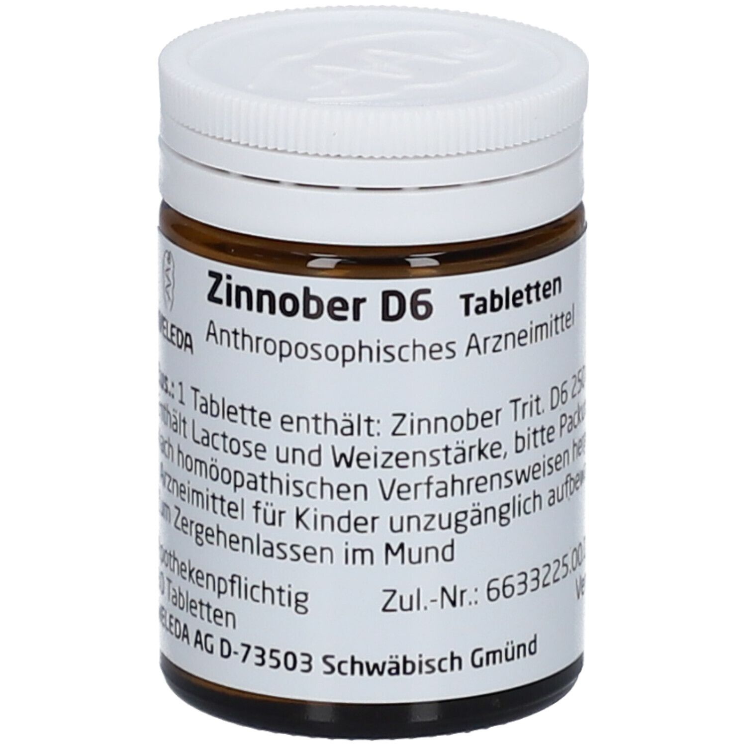 Zinnober D 6 Tabletten 80 St