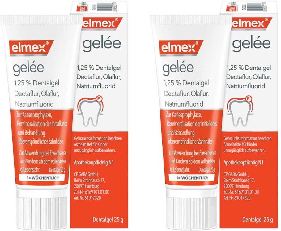 elmex gelée Fluorid Zahngel 2x25g