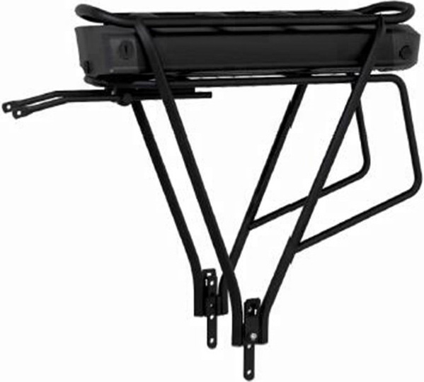 E-Bike Akku 36V 14,5Ah 522Wh Lithium-Ionen Gepäckträgerakku LG Zellen incl. BMS, Gepäckträger & Ladegerät