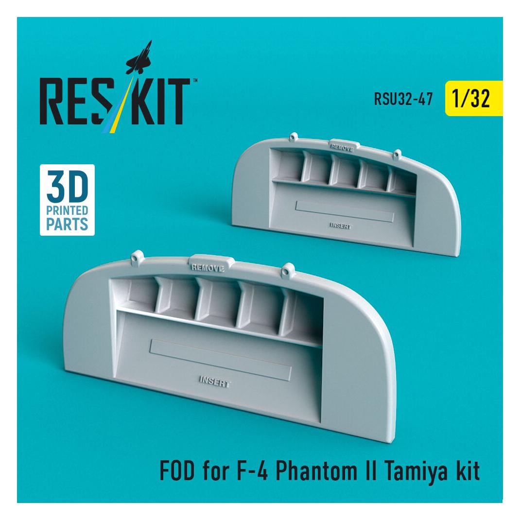 ResKit FOD for F-4 Phantom II Tamiya kit (3D Printed) (RSU32-0047)