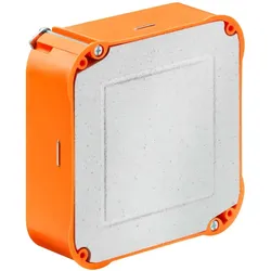 KAISER 9195-22 Hohlwand Universal-Einbaugehäuse, 105 x 105 x 53 mm, mit Mineralfaserplatte 919522  - 10 Stück