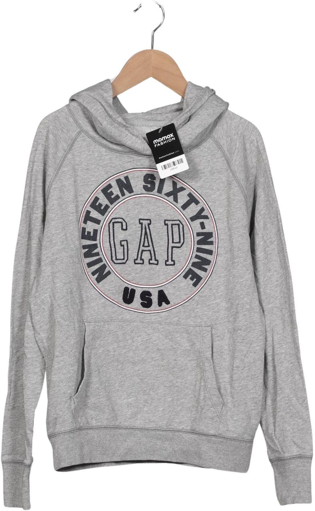 GAP Damen Kapuzenpullover, Grau, Gr. M, Baumwolle - Second Hand
