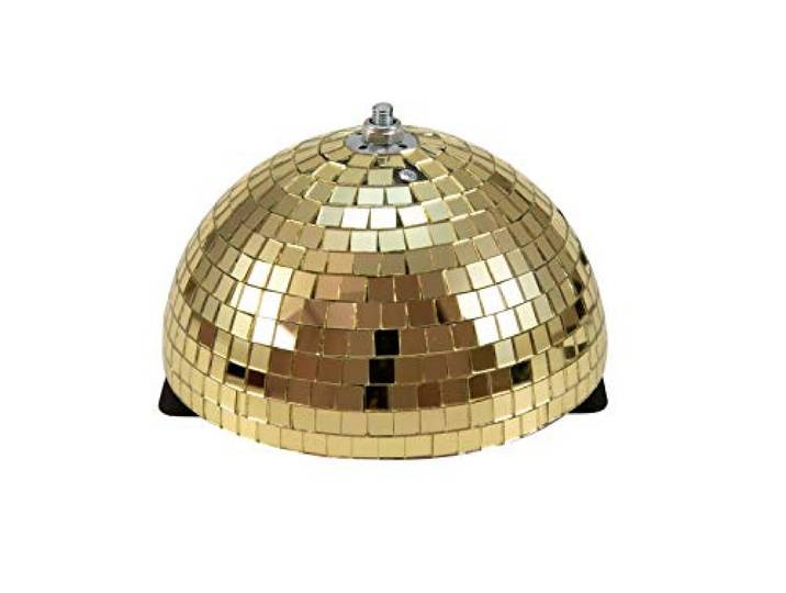 EUROLITE Spiegel-halve bal 20cm goud gemotoriseerd