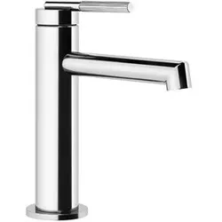Gessi Ingranaggio Waschtisch-Einhebelmischer, ohne Ablaufgarnitur, Ausladung 128mm, 63502710, Farbe: Messing PVD