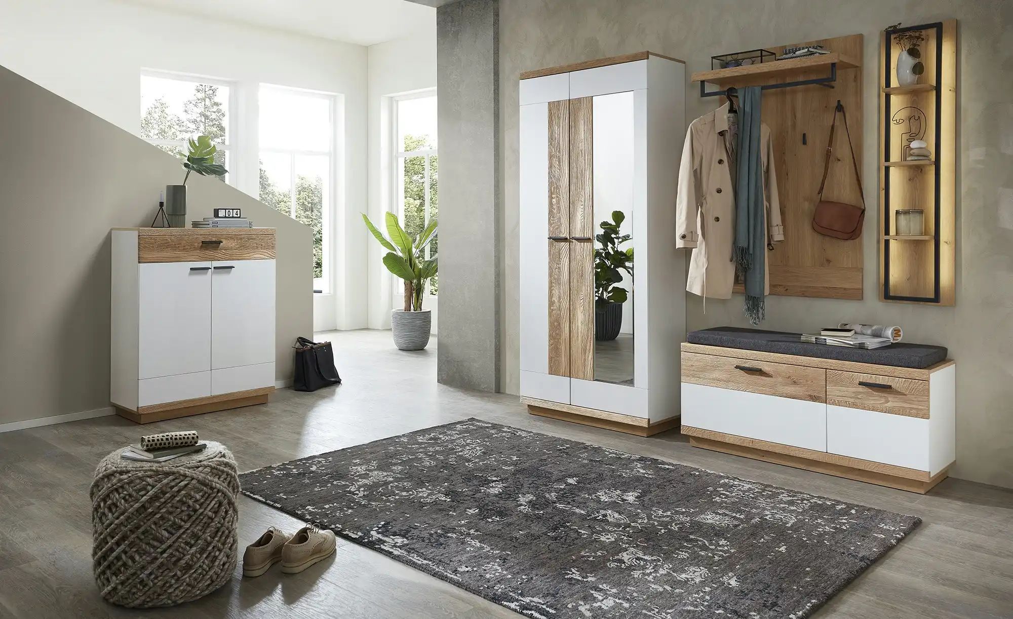 Mondo Schuhschrank  Lisana ¦ holzfarben ¦ Maße (cm): B: 85 H: 100 T: 38.0