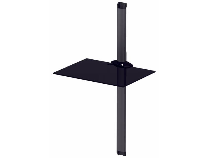 Balcar PL2610-B-BLK Wandmöbel PL2610 Schwarzglas Schwarz – TV Möbel
