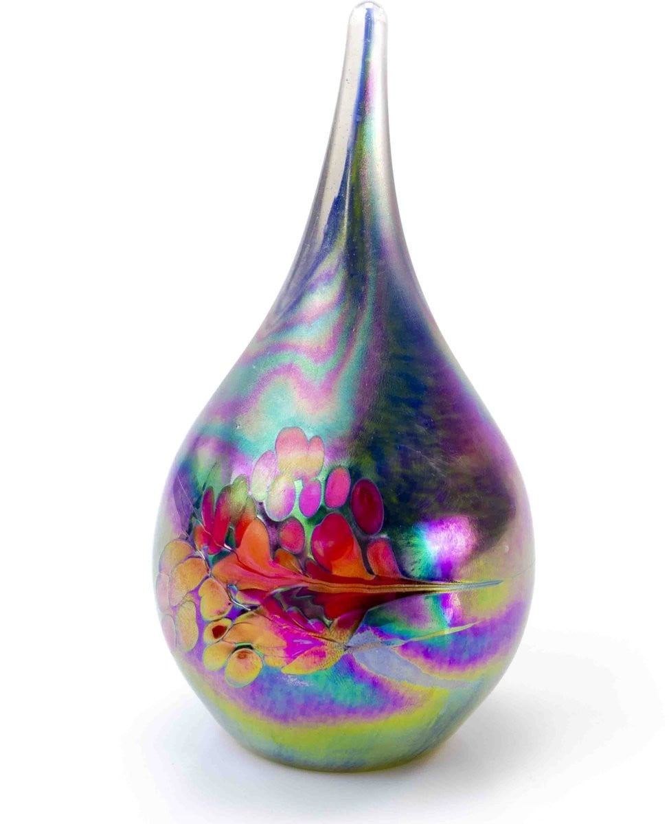 Loranto Mini Urn Druppel - Glazen urn voor volwassenen