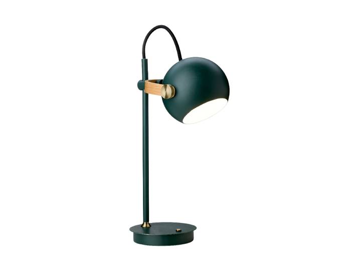 LED Design Tischlampe DC Tiefgrün Halo Design
