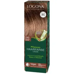 2x Logona, Haarfarbe, Pflanzen Creme (240 Nougatbraun)