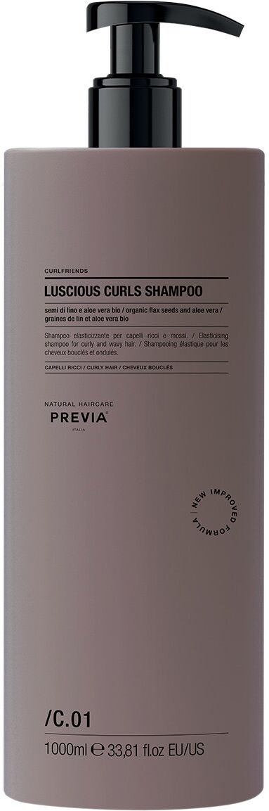 1L PREVIA Curlfriends Luscious Curls Shampoo