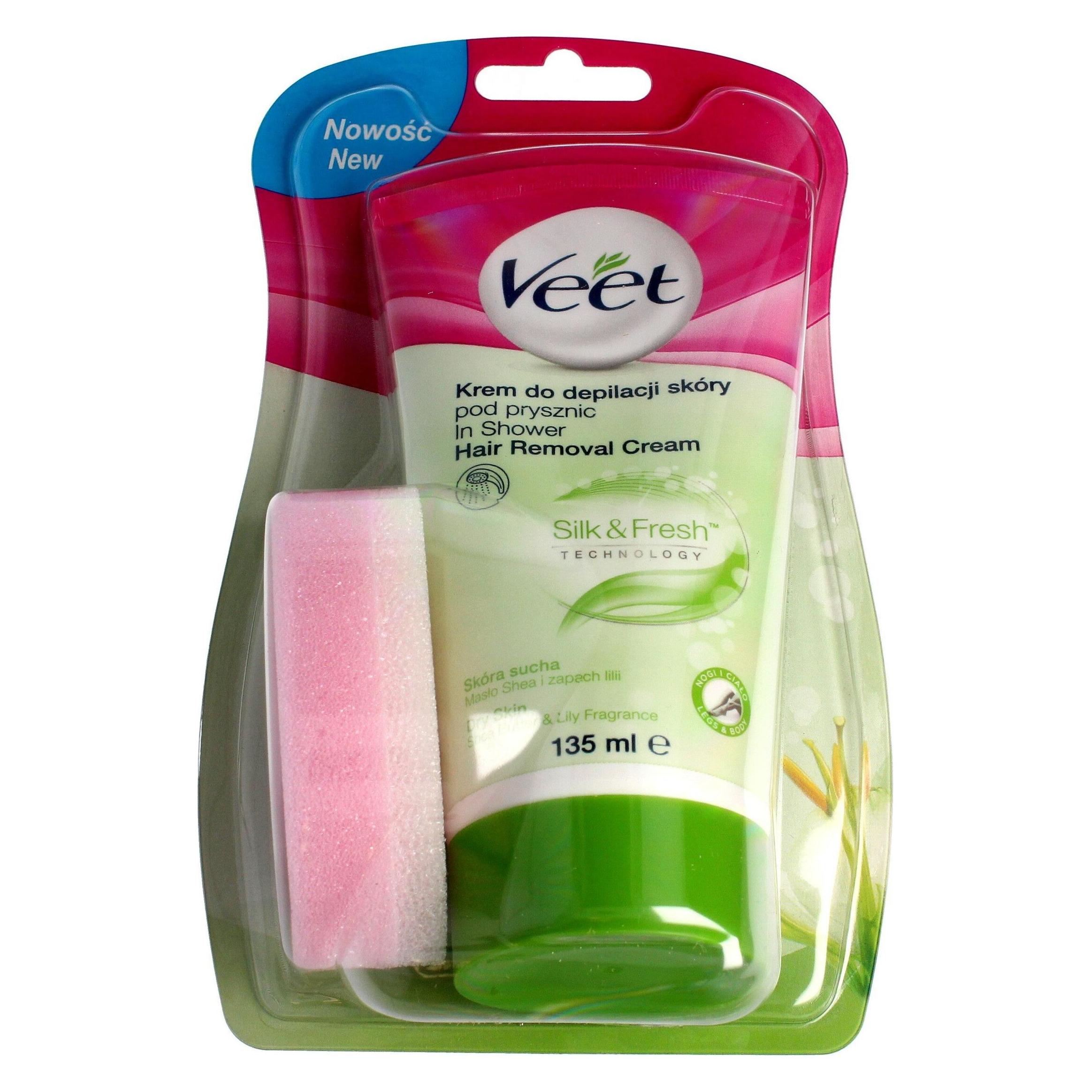 Veet Silk&Fresh Cremation Is An Under Shower Hair Removal For Scores Dry 135Ml (135 ml) (5900627060720)