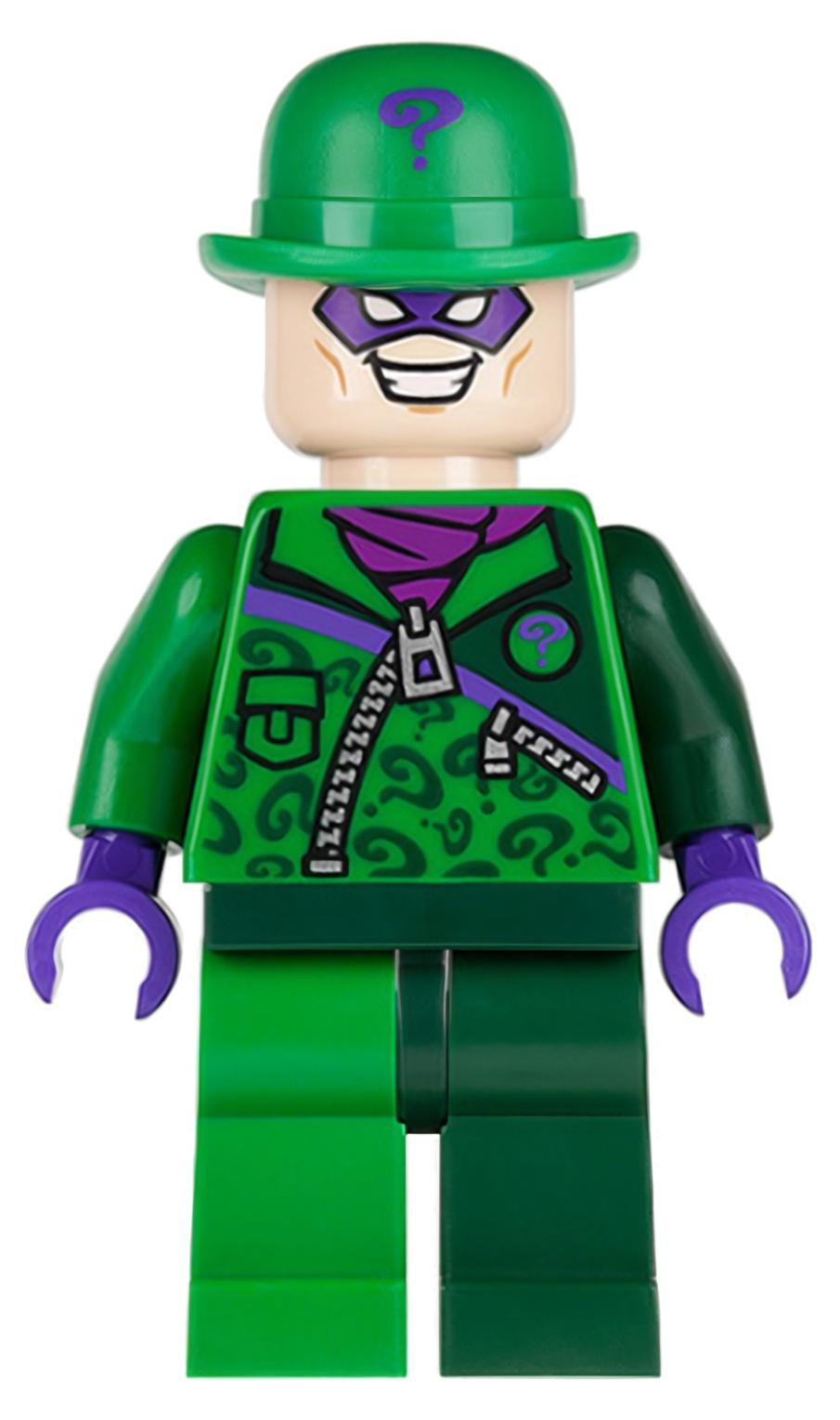 LEGO Minifiguur The Riddler met groene en donkergroene outfit