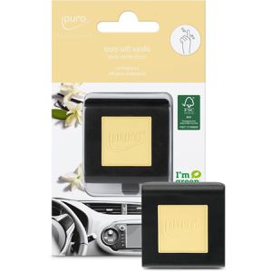 ipuro Autoduft Essentials Car Line, soft vanilla, bis zu 3 Monate Duft, für den Lüftungsschlitz