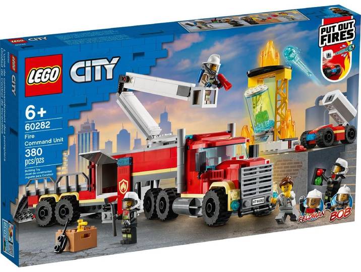 LEGO® LEGO City: Mobile Feuerwehreinsatzzentrale (60282) Spielbausteine