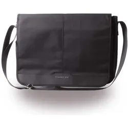Cerruti 1881 Nylon Messenger Tasche 13-15 Zoll (15", Universal), Notebooktasche, Schwarz