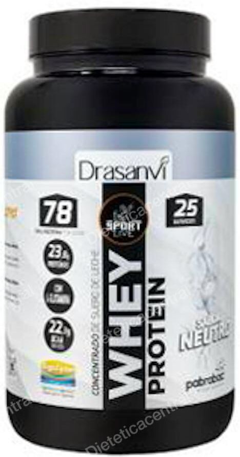 Drasanvi sport live whey protein concentrada neutro 750g sport live