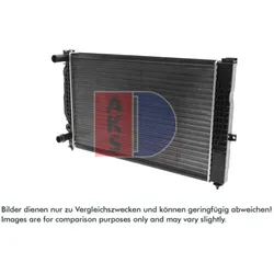 Kühler Motorkühlung AKS DASIS 480007N für Audi A4 B5 Avant