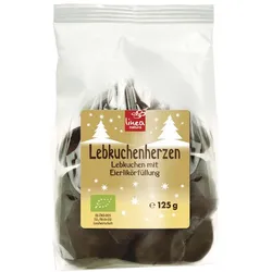 Lebkuchenherzen - Zartbitter gefüllt Eierlikör 125g