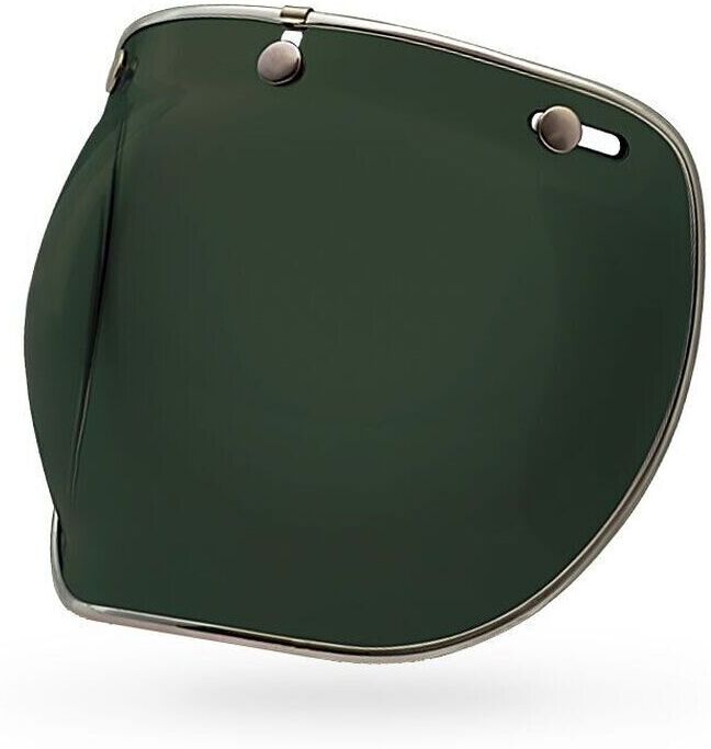 Visiera Bubble 3-Snap Wayfarer Verde Bell Per casco CUSTOM 5 taglia un