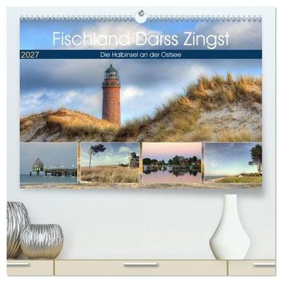 Fischland Darß Zingst – Die Halbinsel an der Ostsee (hochwertiger Premium Wandkalender 2027 DIN A2 quer), Kunstdruck in Hochglanz