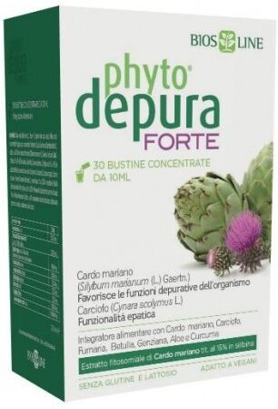 Bios Line Phytodepura Forte Concentrato 30 Bustine Da 10 Ml