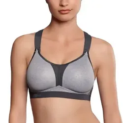 Anita BH Active Racerback Sports Bra Graumelliert C 80 Damen