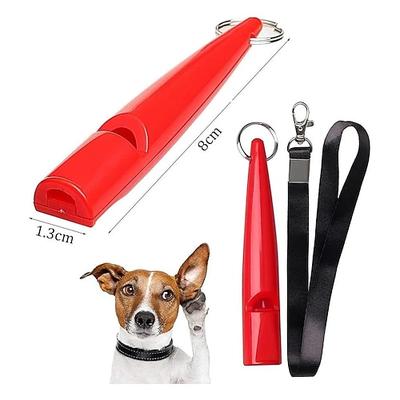 Hundepfeife mit Lanyards, Ultraschall-Hundepfeifen, um das Bellen zu stoppen, lautlose Pfeifen mit hoher Tonfrequenz für das Hundetraining