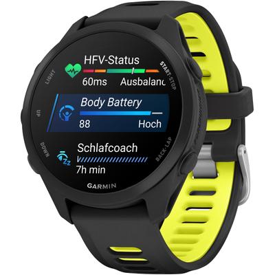 GARMIN Smartwatch "Forerunner 170", schwarz, gelb, schwarz, wechselbar, Smartwatches, Smartwatch