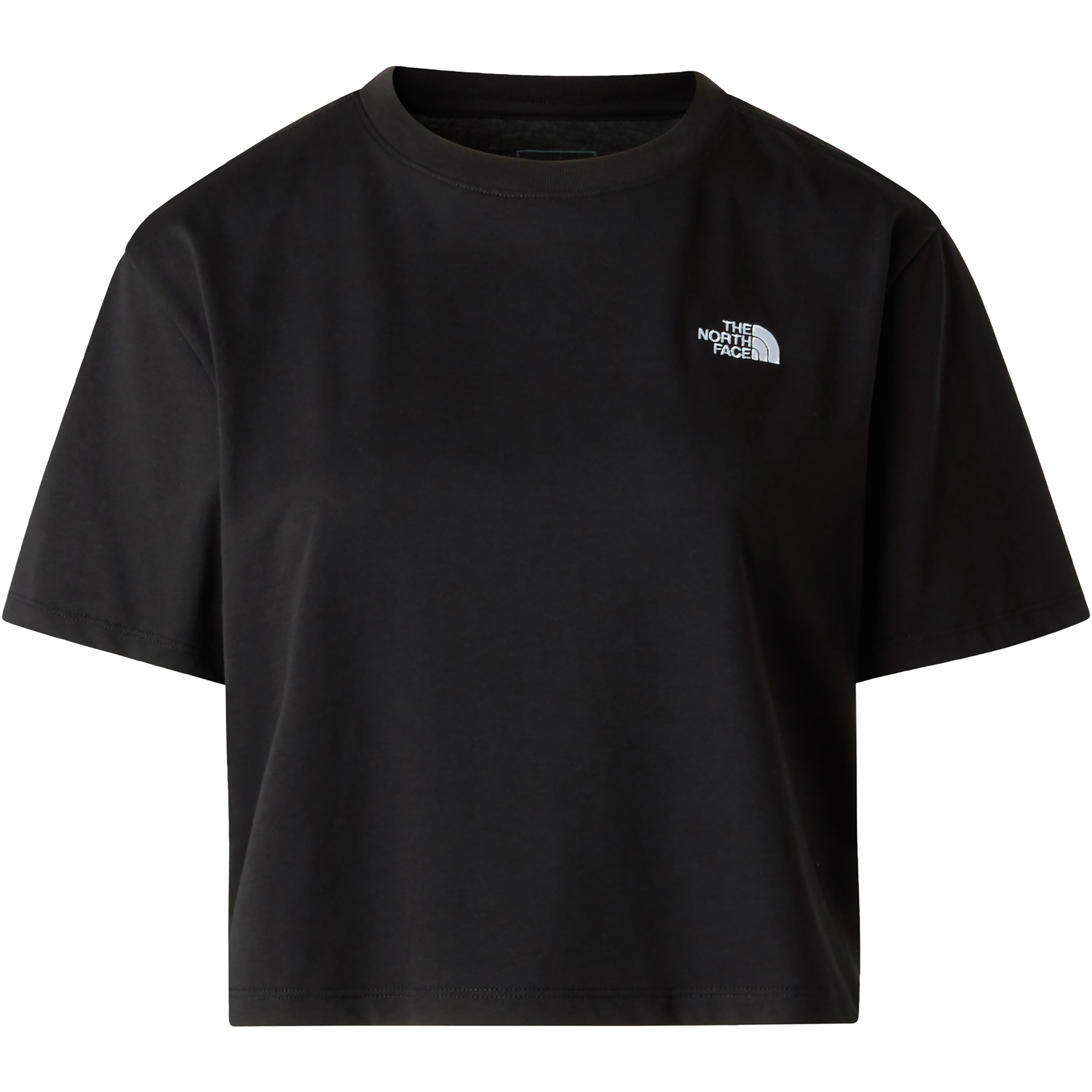 The North Face Evolution Simple Dome Crop Damen T-Shirts schwarz Größe XL Lifestyle Hautfreundlich