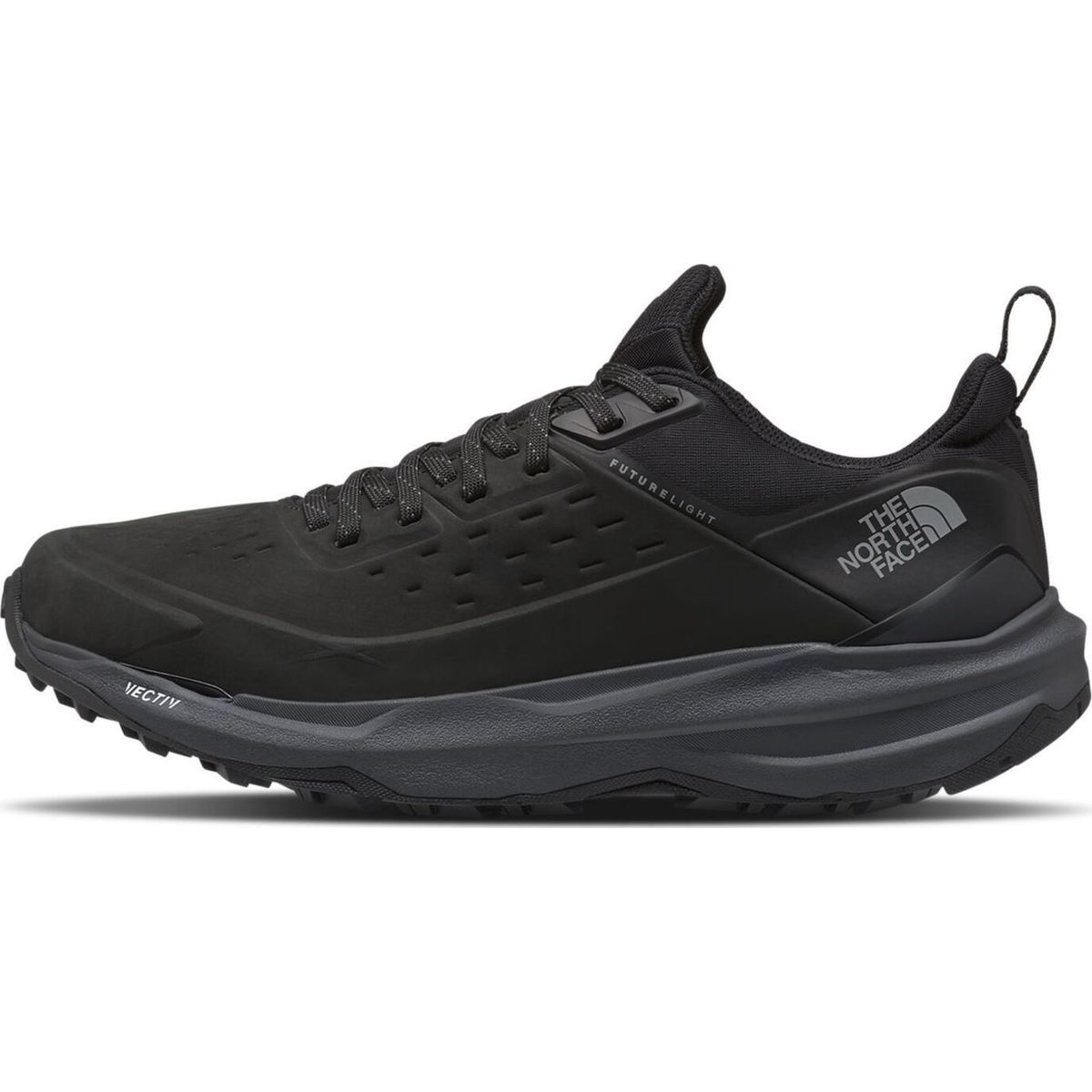 The North Face Mens Vectiv Exploris 2 Futurelight Lthr tnf black/vanadis grey (NY7) 7.5 NF0A7W4ZNY7-7.5