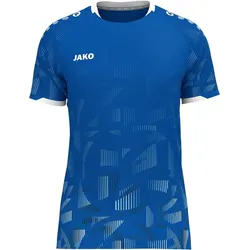 JAKO, Unisex, Sportshirt, Trikot Sonic KA (XL), Weiss, Schwarz, Blau