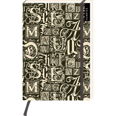 myNOTES Notizbuch A5: Dark Academia Library, Notizbuch von , arsedition